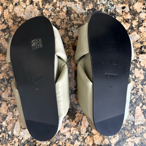 Jil Sander Padded Leather Sandal - Picture 10 of 11